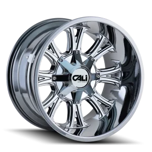 Cali Off-Road – AMERICANA – Chrome – 20″x10″ -25mm – Summer Wheels – 9101-2137C